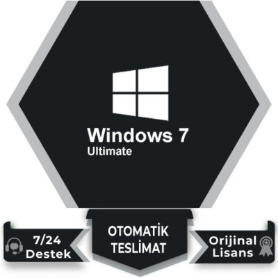 Windows 7 Ultimate Retail Lisans